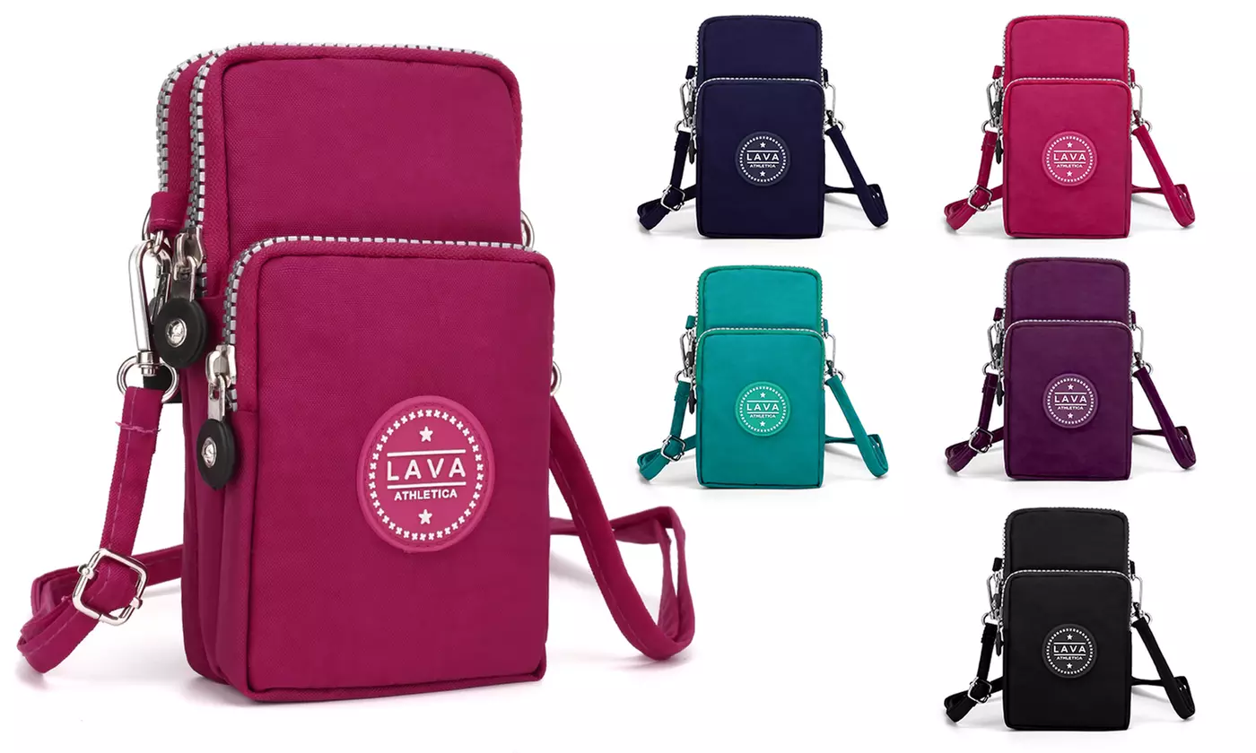 Crossbody Cell Phone Purse Wallet Sling Bag Shoulder Strap Sports Armband Bag