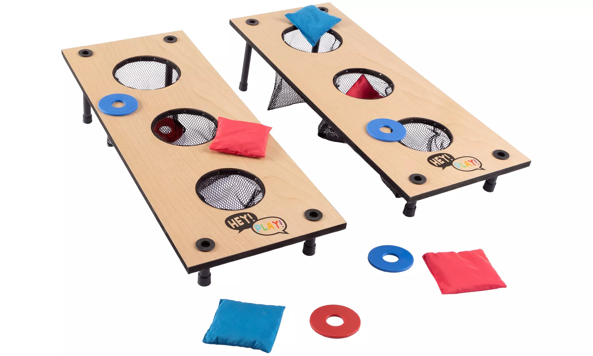 Hey! Play! 2-in-1 Washer Pitch and Beanbag Toss Set - Primary Image