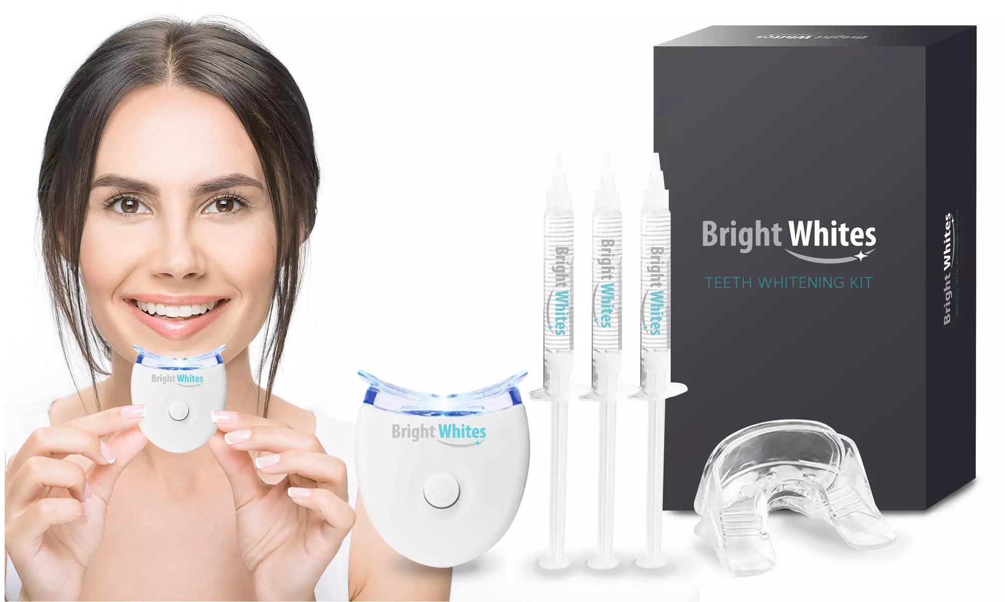 Bright Whites Syringe Gel Teeth Whitening Kit - Primary Image