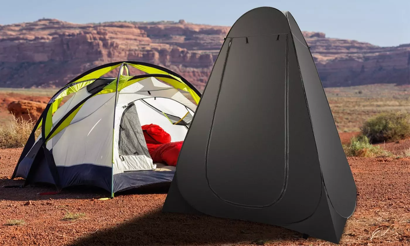 LakeForest Pop-Up Privacy Tent Outdoor Changing Room Portable Shower Stall