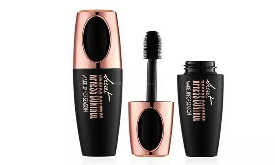 4D Fiber Lash Mascara Heavy Full Figure Membrane Force Eyelash Cream BLACK Color - Primary Image