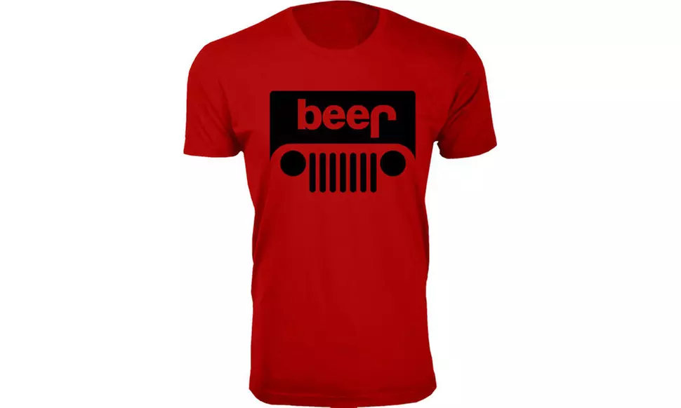 Men's Funny Beer Jeep T-Shirts
