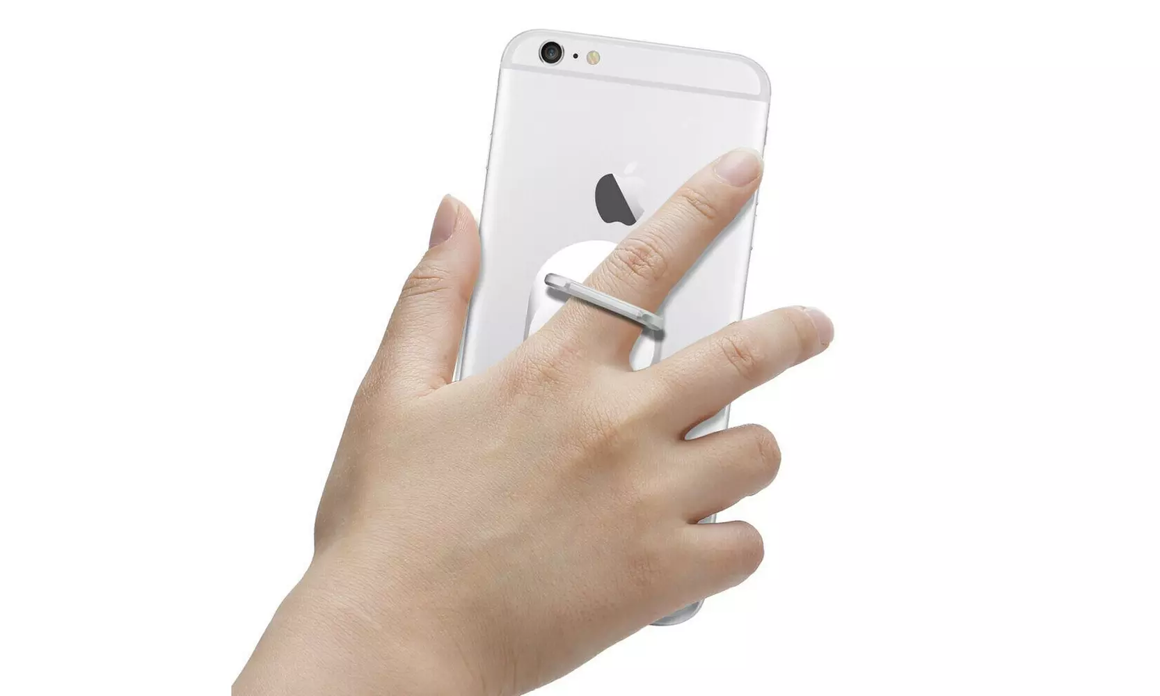 2-Pack Universal Rotating Finger Ring Stand Holder For Cell Phone iPhone Galaxy - Primary Image