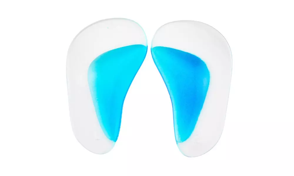 Orthopedic Arch Support Flat Foot Correcting Insoles  Shoe Inserts- 2 pairs - Second Medium