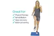 Vive Balance Pad Foam Large Yoga Mat Trainer for Stability Workout - Second Medium