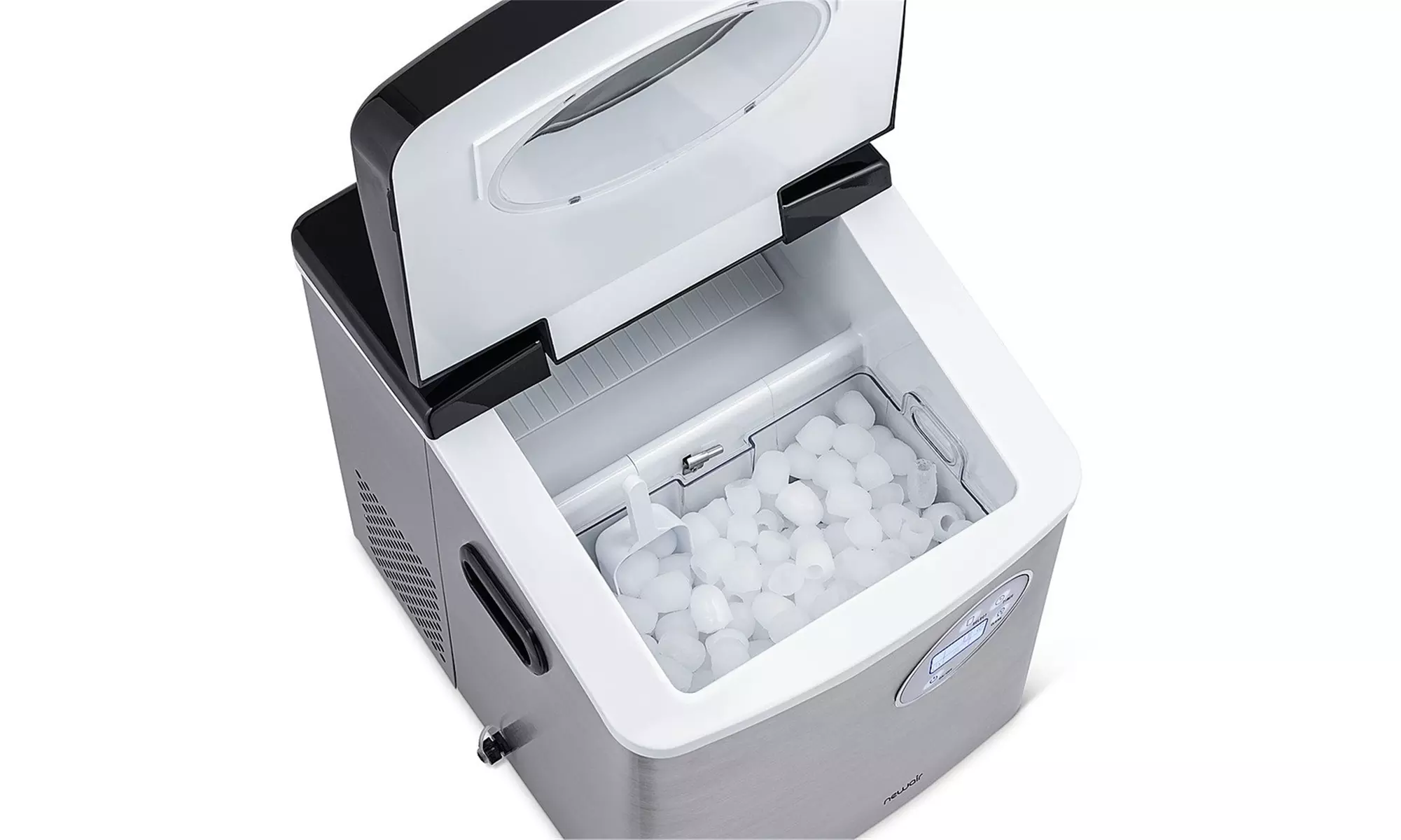 Newair Countertop Ice Maker, AI-215SS, Stainless Steel (B Grade) - Second Medium