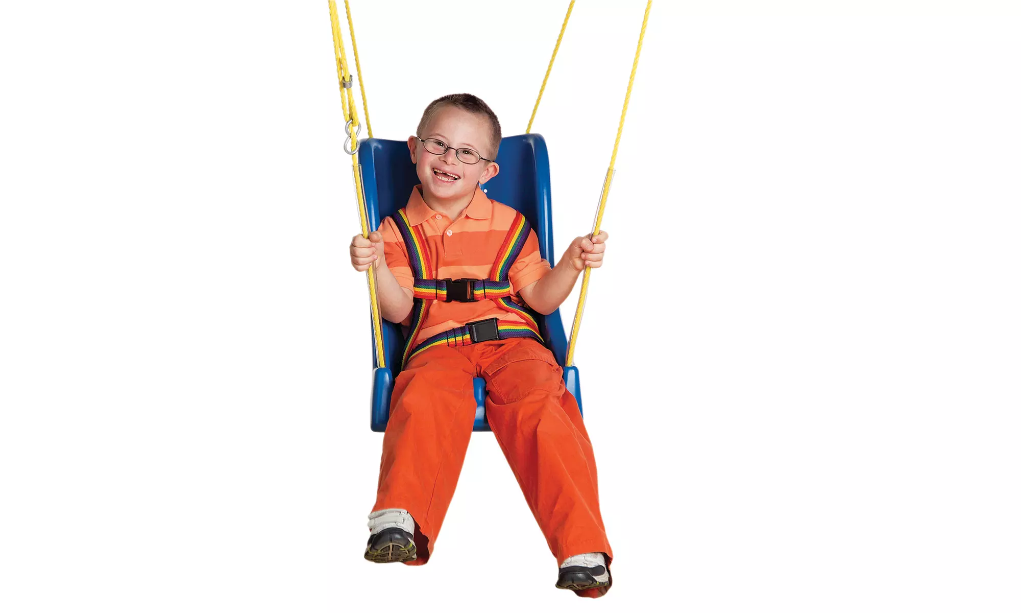 Full Support Swing Seat with Pommel and Rope- Medium - Second Medium