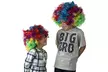 Clown Wig - Rainbow Wig - Costume Party Accessories - Unisex - Second Medium