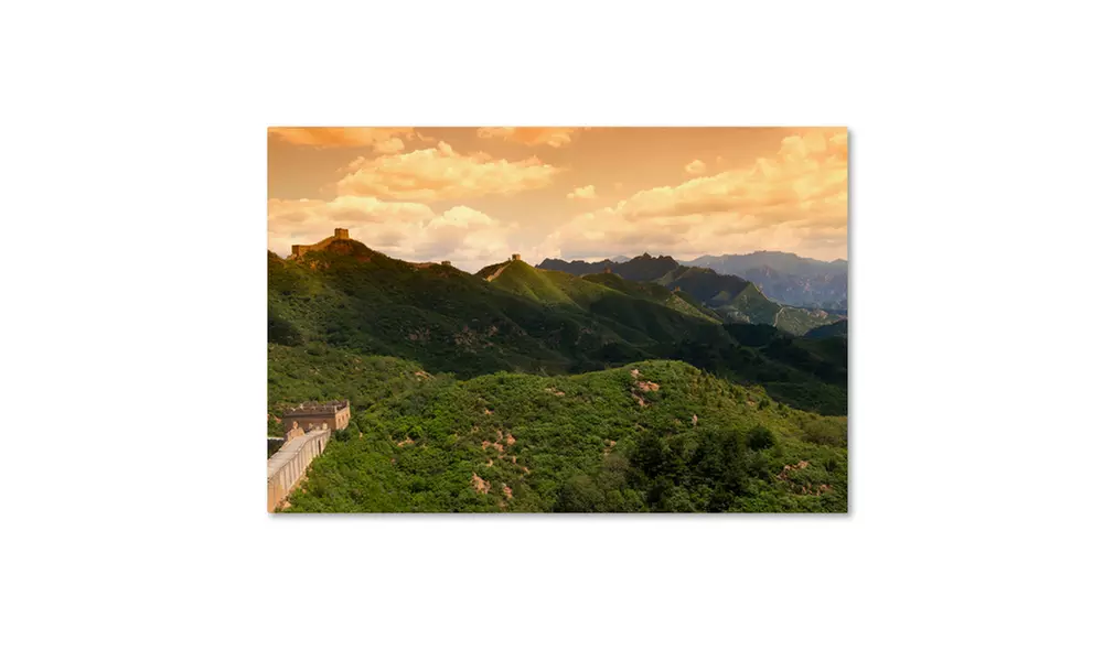 Philippe Hugonnard 'Great Wall XVI' Canvas Art - Second Medium