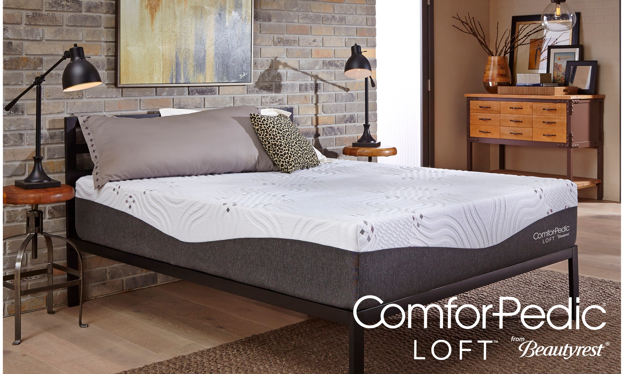 ComforPedic Loft from Beautyrest 10" Gel Memory Foam Mattress
