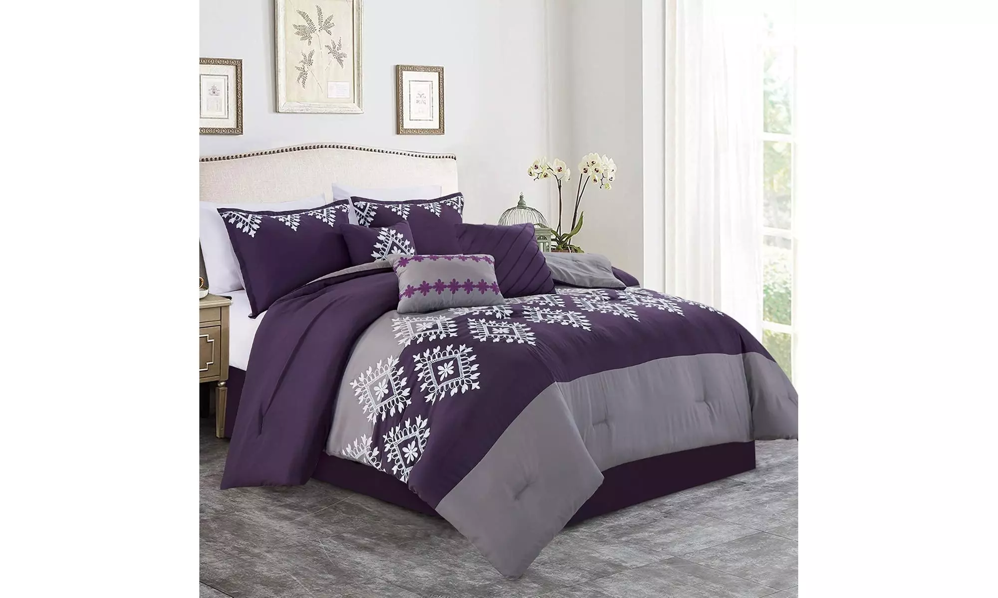 MERRY HOME Bedding Comforter Sets Bed in A Bag - Primary Image
