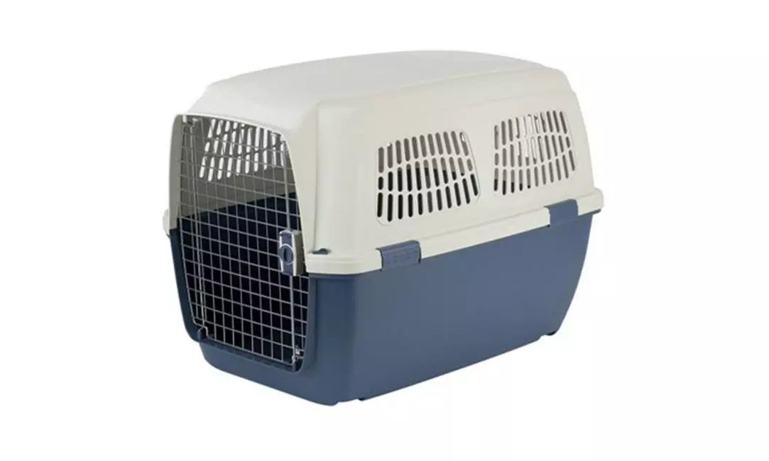 Marchioro 32926 Clipper Cayman 6 Pet Carrier 36.5 in. Tan & Blue - Primary Image