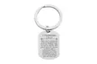 Pink Box Solid Stainless Steel Scripture Key Chain - Second Medium