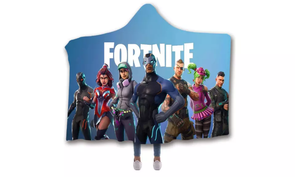 Fortnite Blanket With Hoodie - Primary Image