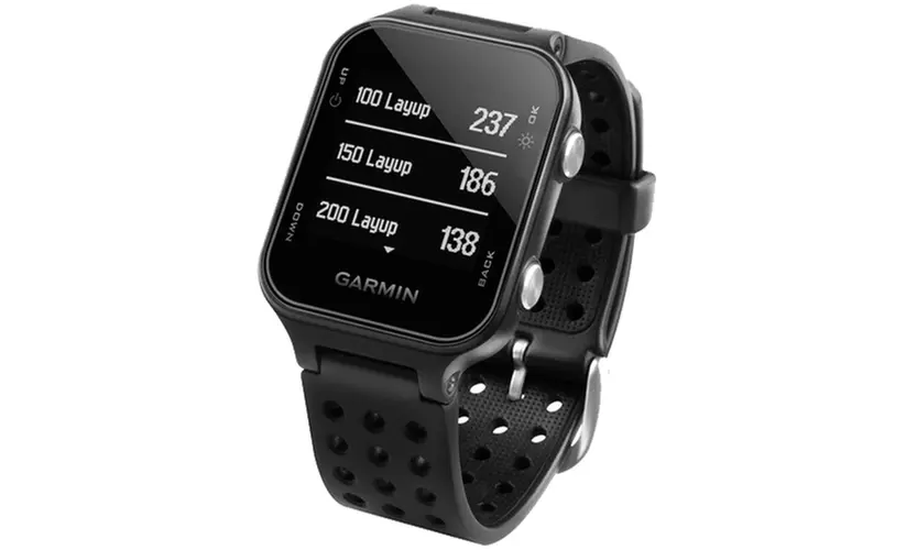 Garmin Approach S20 GPS Golf Watch, Black w/ Golf Accessories Bundle - Second Medium