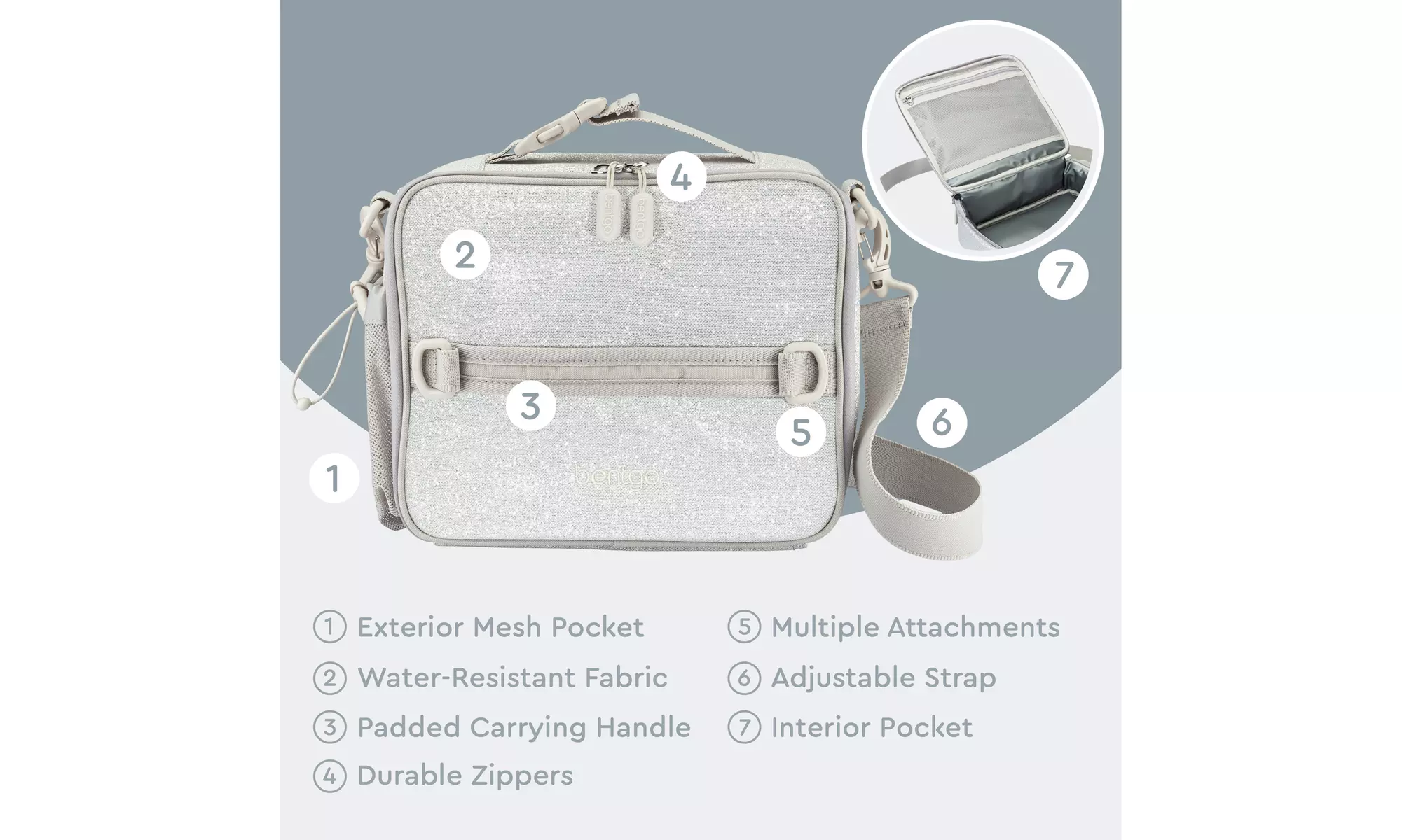 Bentgo Kids Lunch Bag - Durable and Double Insulated