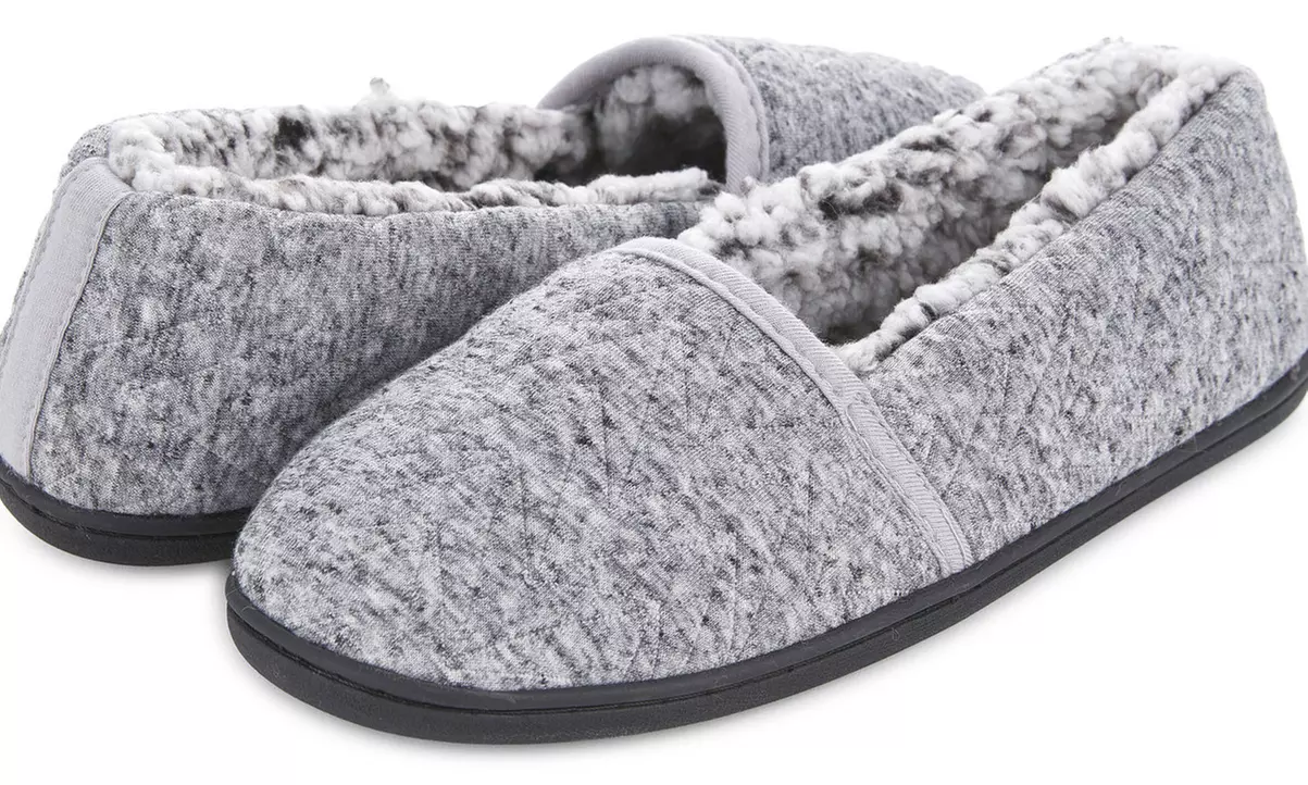 Floopi Women's Chloe Closed-Back Quilted Slipper