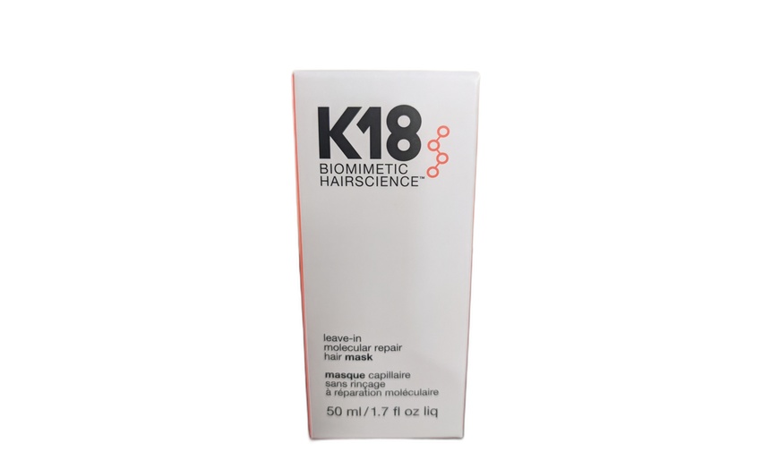 K18 Biomimetic Hairscience Leave-In Molecular Repair Hair Mask 5ml or ...