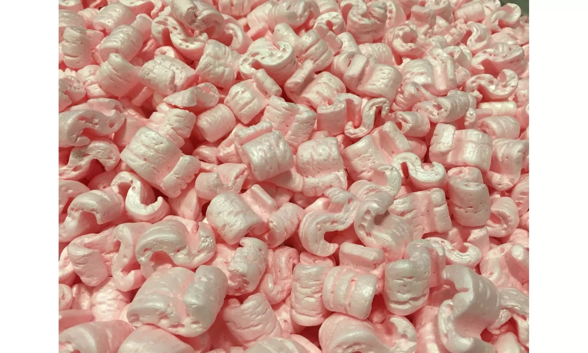 Packing Peanuts Shipping Anti Static Loose Fill Cushioning 3 Cubic Feet Pink - Second Medium