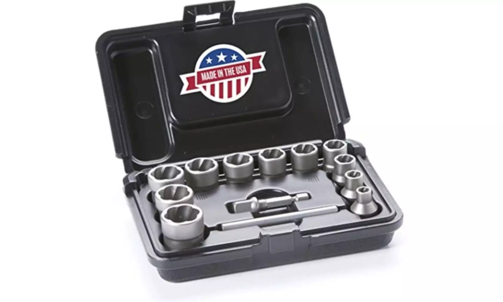 Rocket Socket Tools for Damaged Bolt, Nut & Screw Extraction (13-Piece Kit) - Primary Image