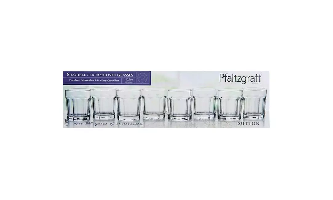 Pfaltzgraff 5217974 Sutton Collection Drinking Glass, Glass, Clear, 10-1/2 Oz - Primary Image