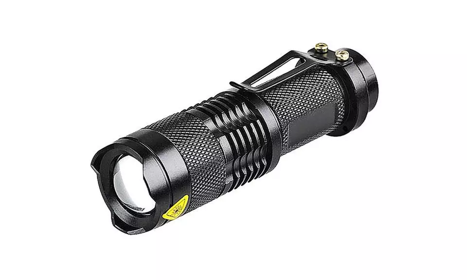 Waterproof Adjustable Focus Tactical LED Flashlight, 2 packs/4 packs - Primary Image