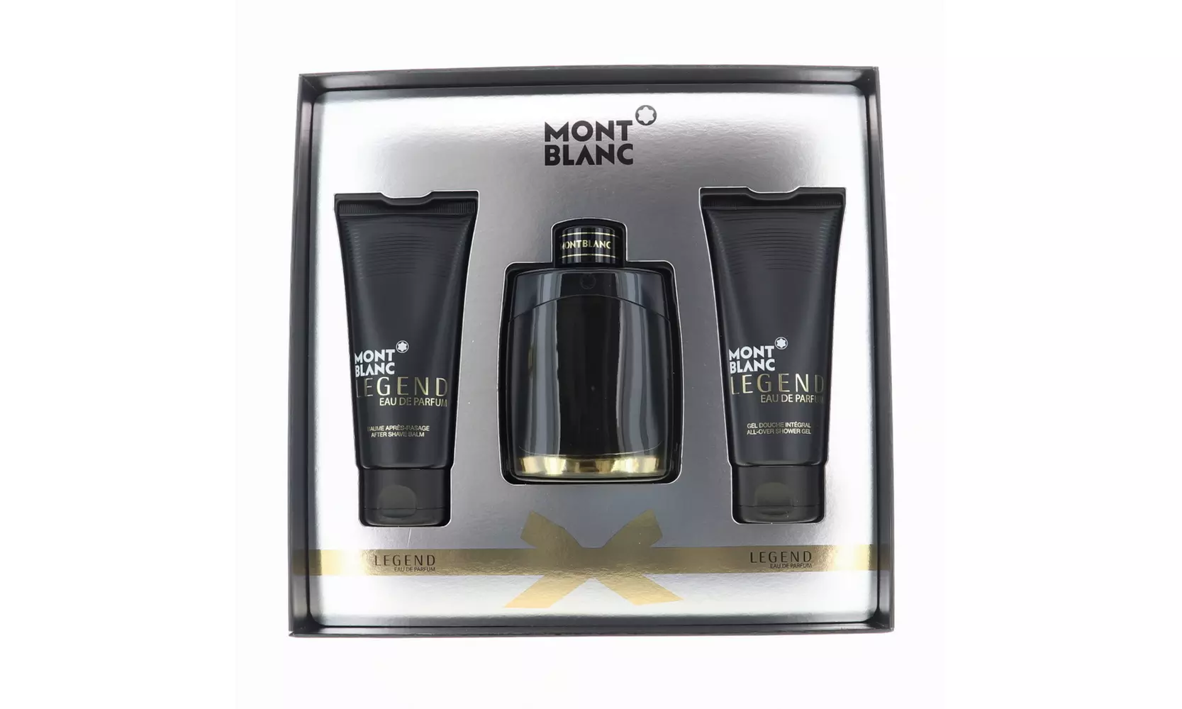 Mont Blanc Legend By Mont Blanc 3 Piece Gift Set - 3.3 Oz Eau De Parfum Spray