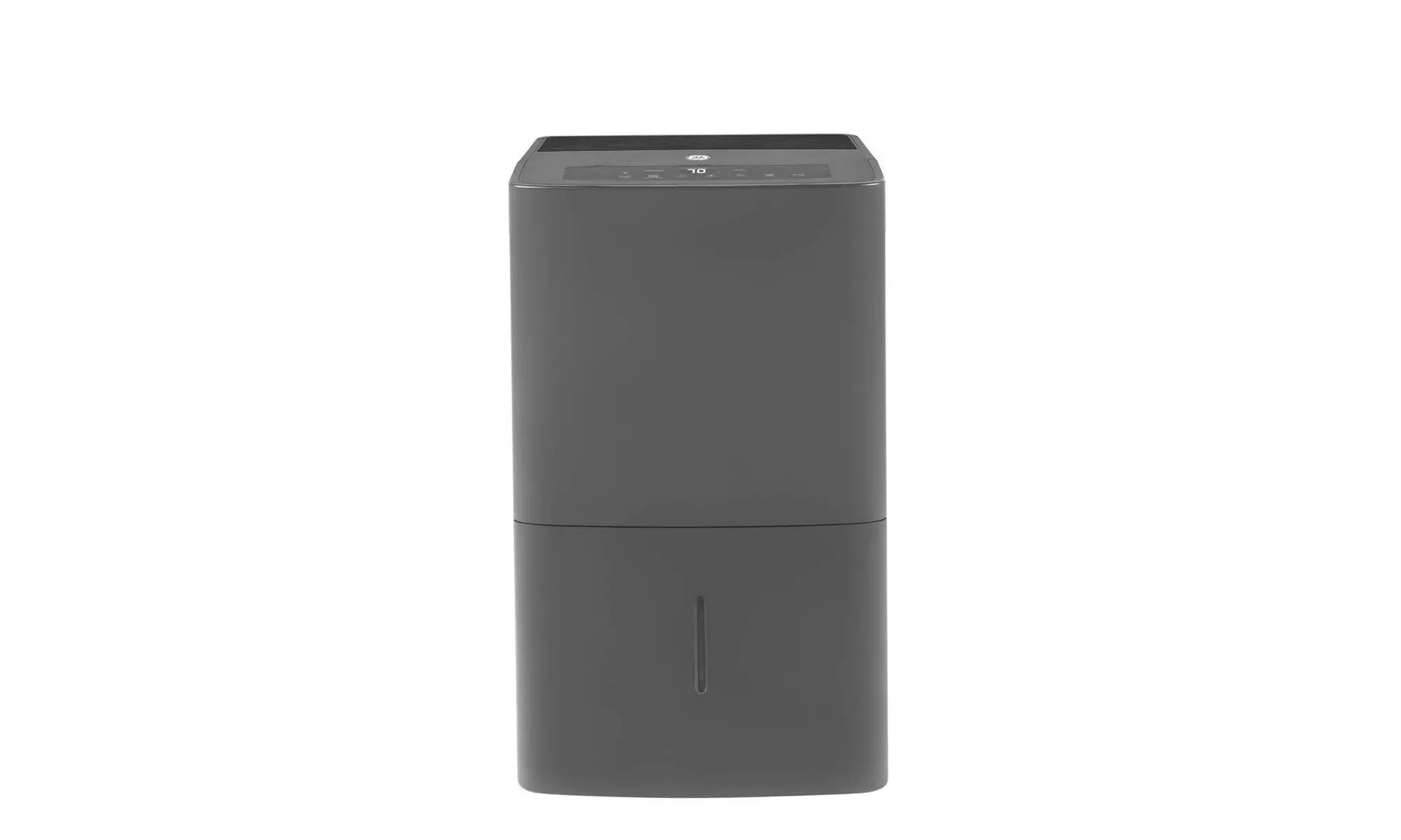 GE 70-Pint Portable Dehumidifier with Built-In Pump, Gray, APEL70LW - Primary Image