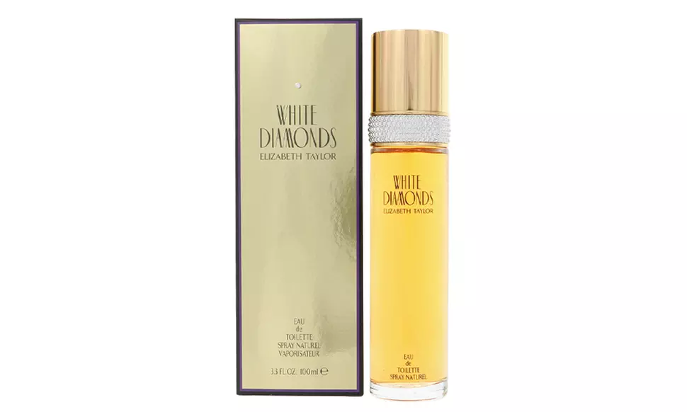 White Diamonds By Elizabeth Taylor 3.3 Oz ED Toilette Spray  New In Box Women - Primary Image