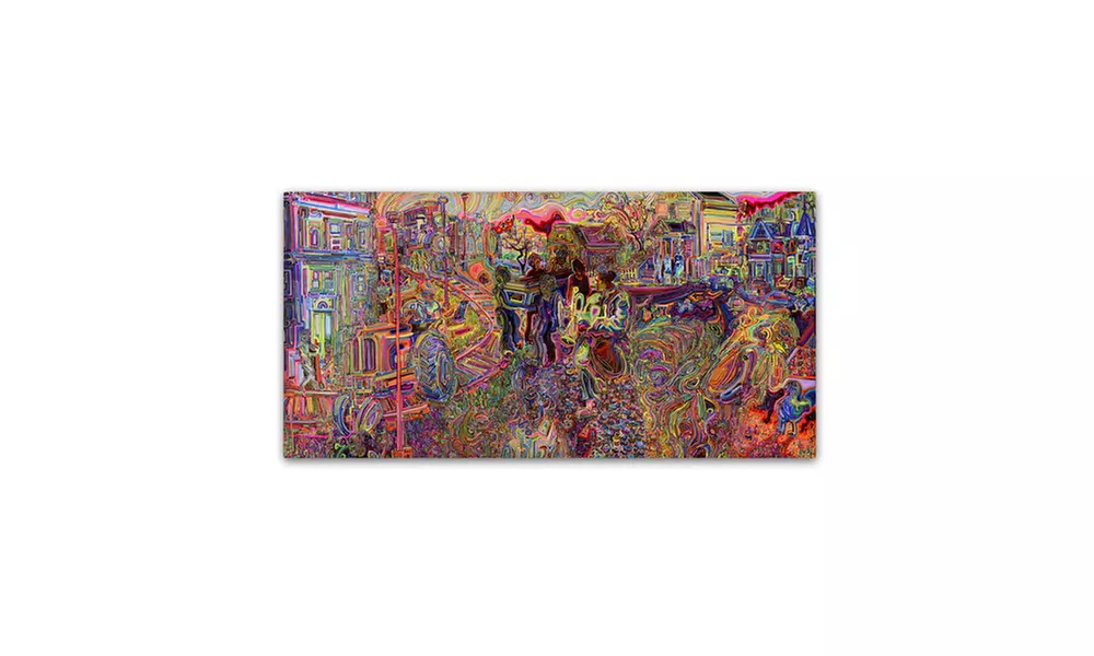 Josh Byer 'Canadian Gothic' Canvas Art - Primary Image