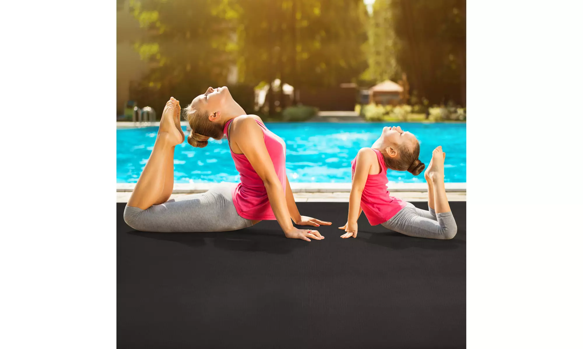 Large Yoga Mat 6' x 4' x 8 mm Thick Workout Mats for Home Gym Flooring