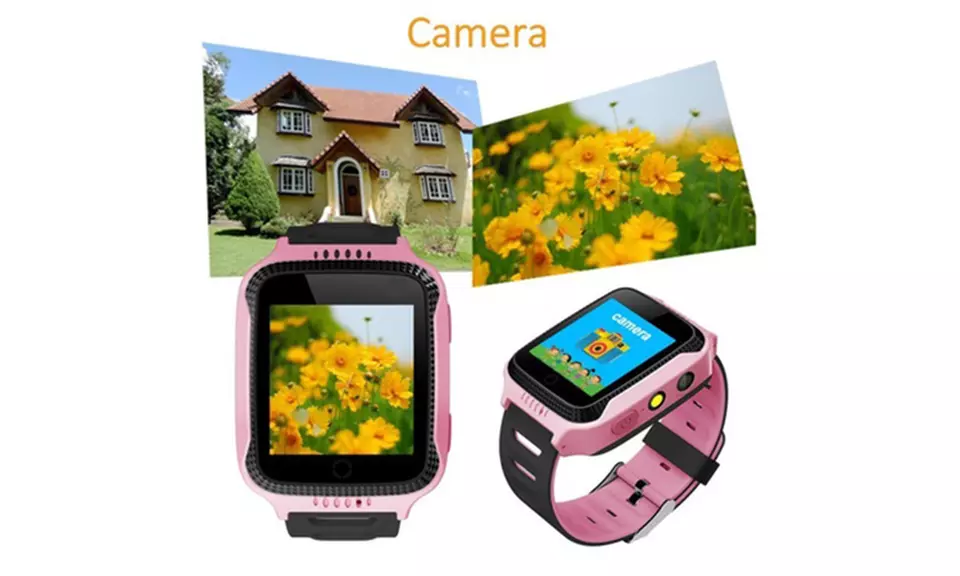 Anti-lost LBS Tracker Chilren Smart Watch Phone support SIM - Second Medium