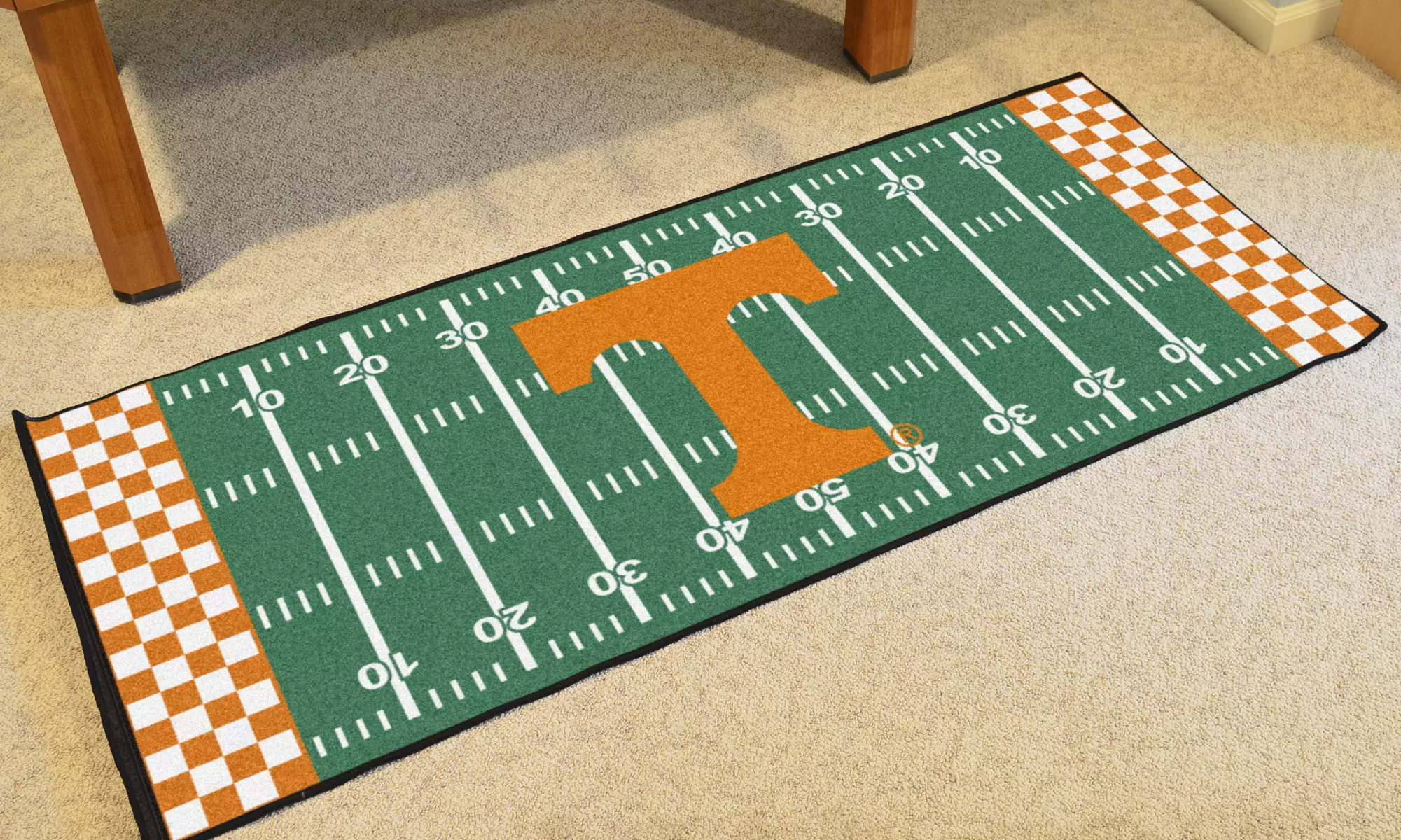 NCAA Football Field Runner 30"x72" - Primary Image