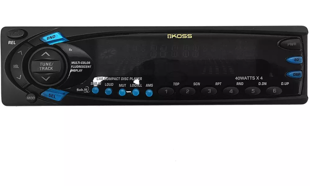 Koss MS547 CD Receiver - In-Dash Unit - Full-DIN (New) - Primary Image
