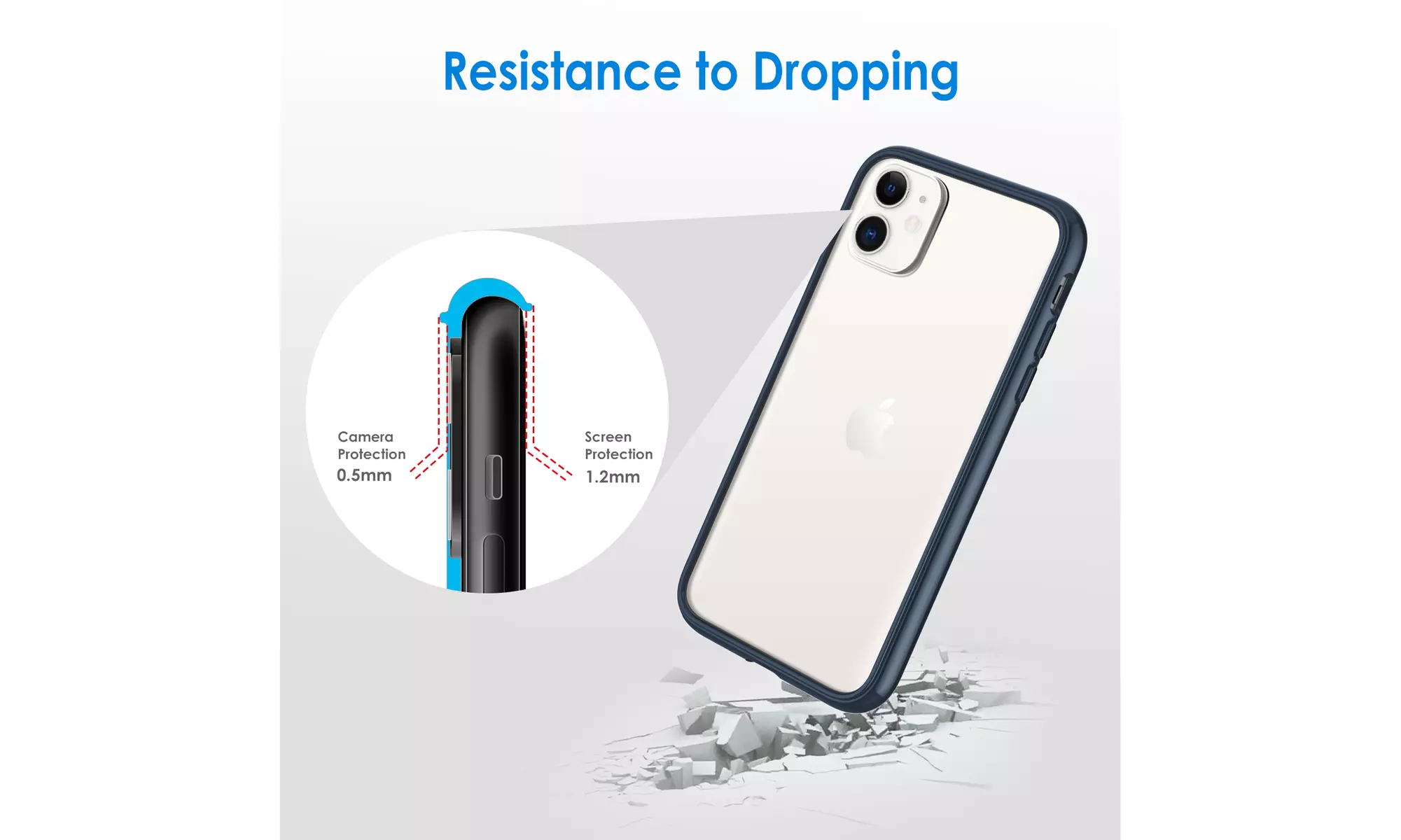 JETech Case for iPhone 11 6.1-Inch Shock-Absorption Bumper Cover