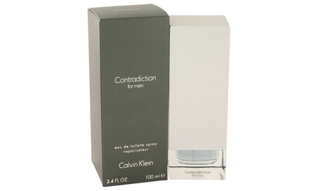 Contradiction By Calvin Klein 3.4oz./100ml EDT Spray For Men