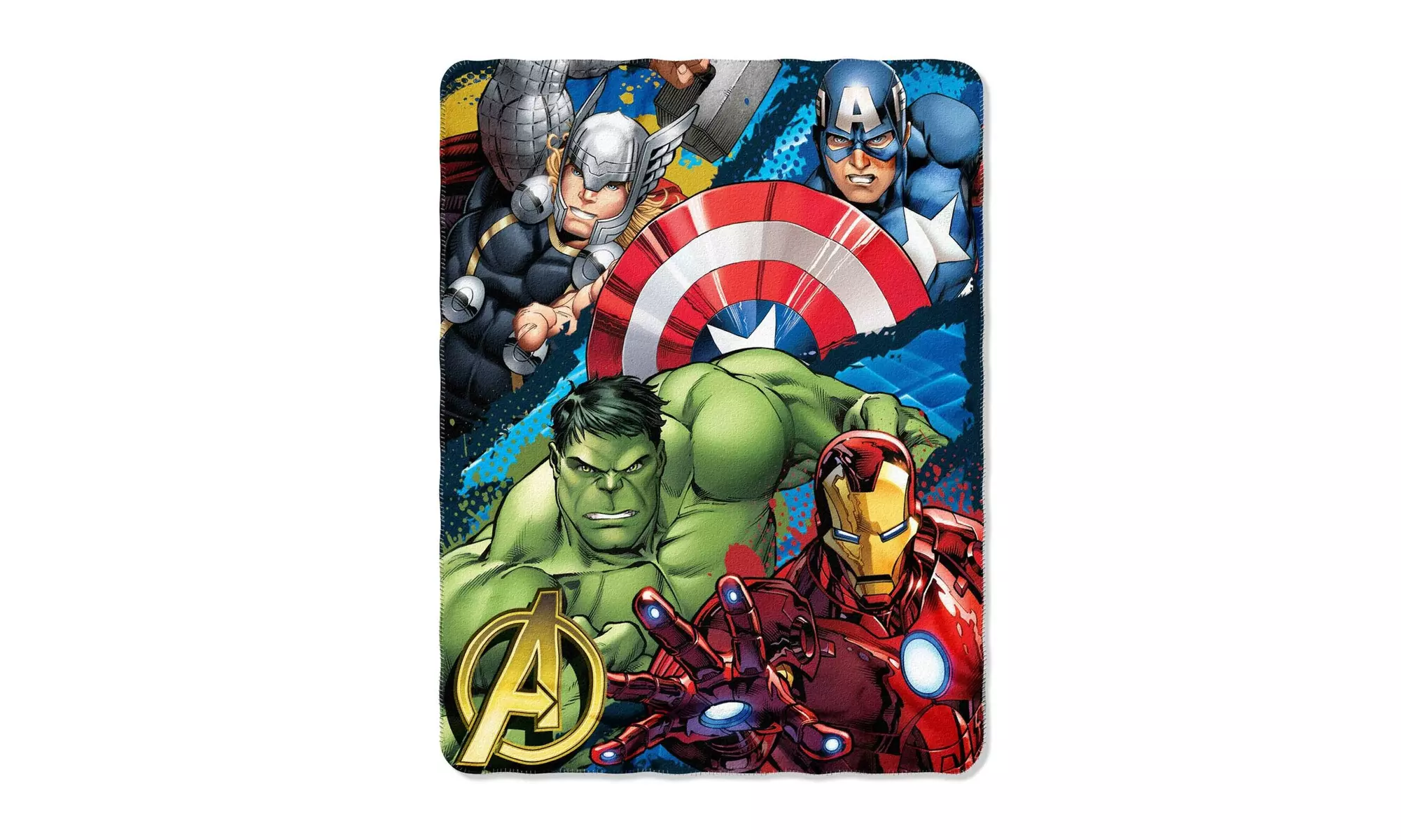 Marvel Avengers Fleece Throw Blanket Defend Earth 45" x 60"  - Primary Image