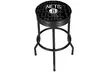NBA Black Ribbed Bar Stool - City - Second Medium