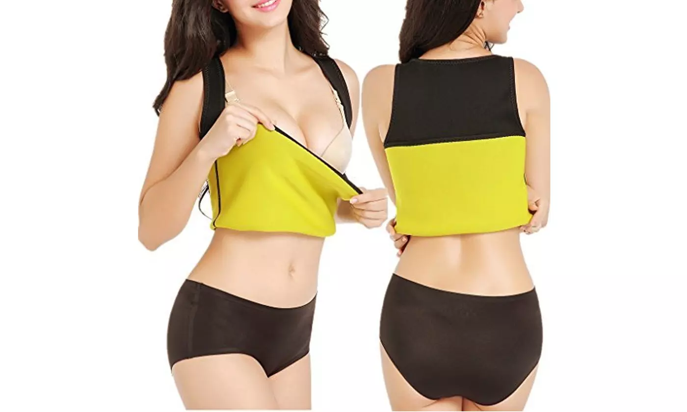 Body Shaper For Women Neoprene Sweat Sauna Vest Waist Trainer Cincher Shapewear