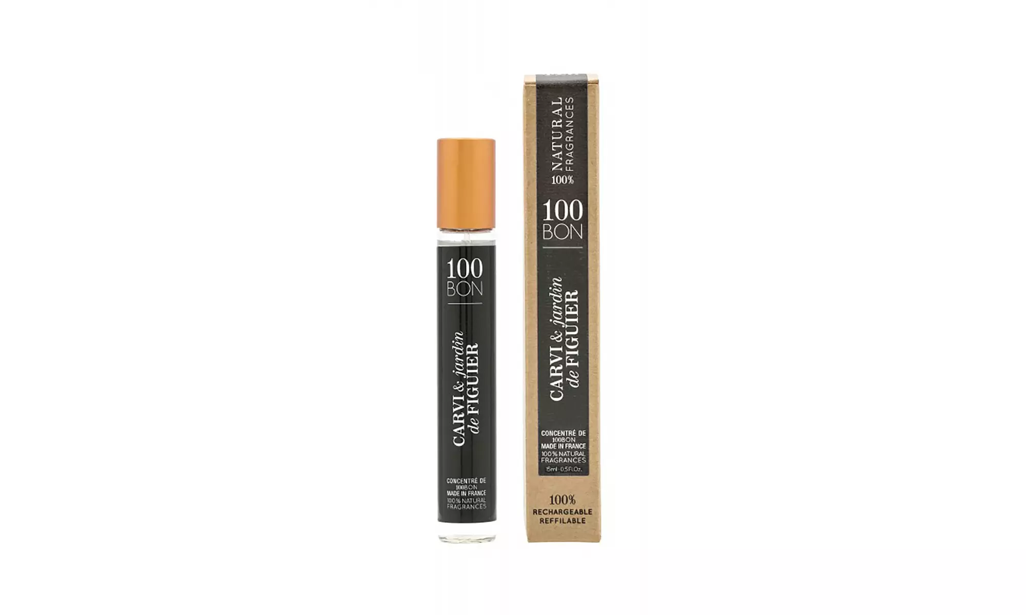 100Bon Carvi & Jardin De Figuier 100% Natural Concentrate Fragrance Spray - Primary Image