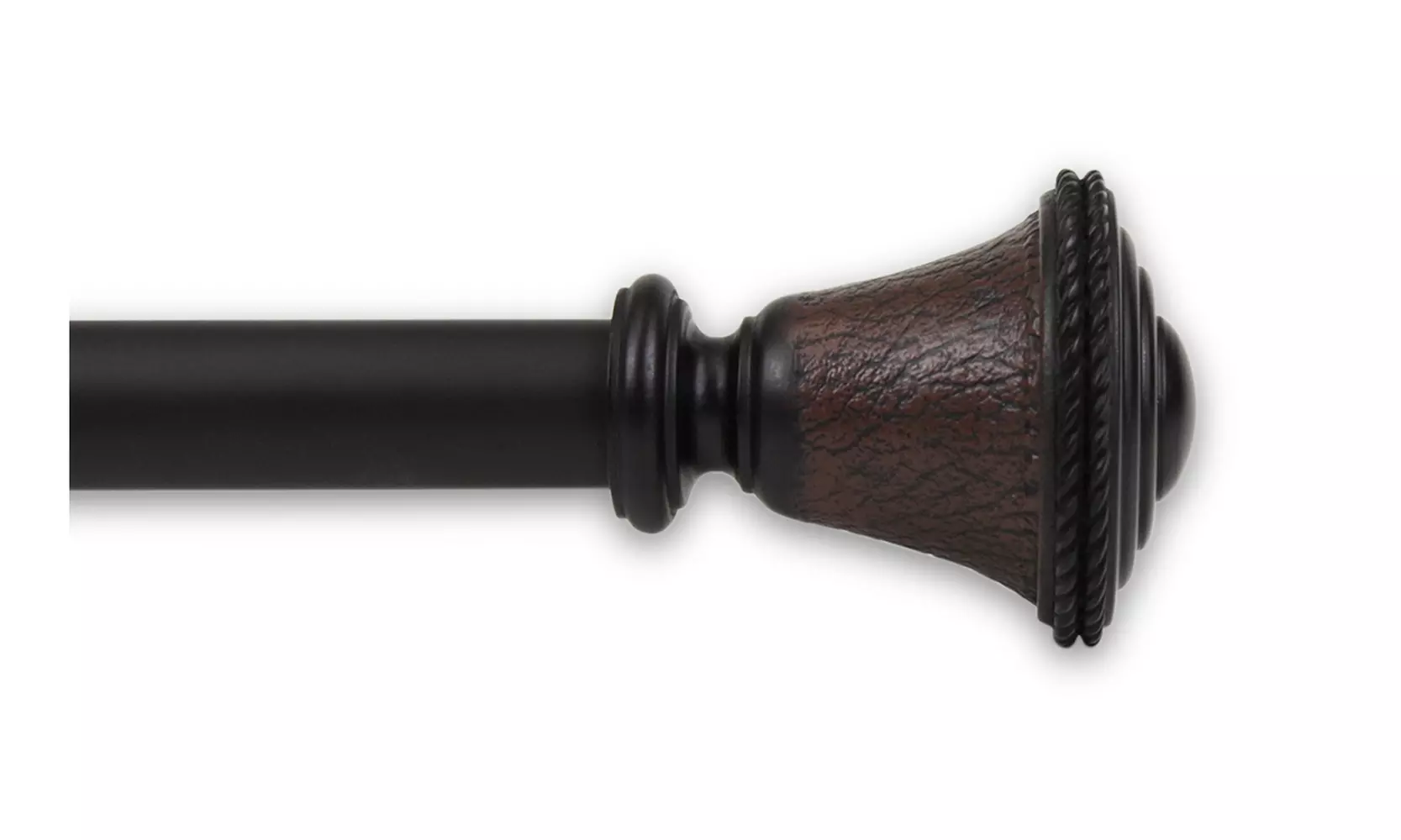 Hermosa Home Pierre 1 inch Curtain Rod 28-48 inch  - Second Medium