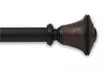Hermosa Home Pierre 1 inch Curtain Rod 28-48 inch  - Second Medium