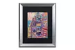 Josh Byer 'The Beach Far Below' Matted Silver Framed Art - Second Medium