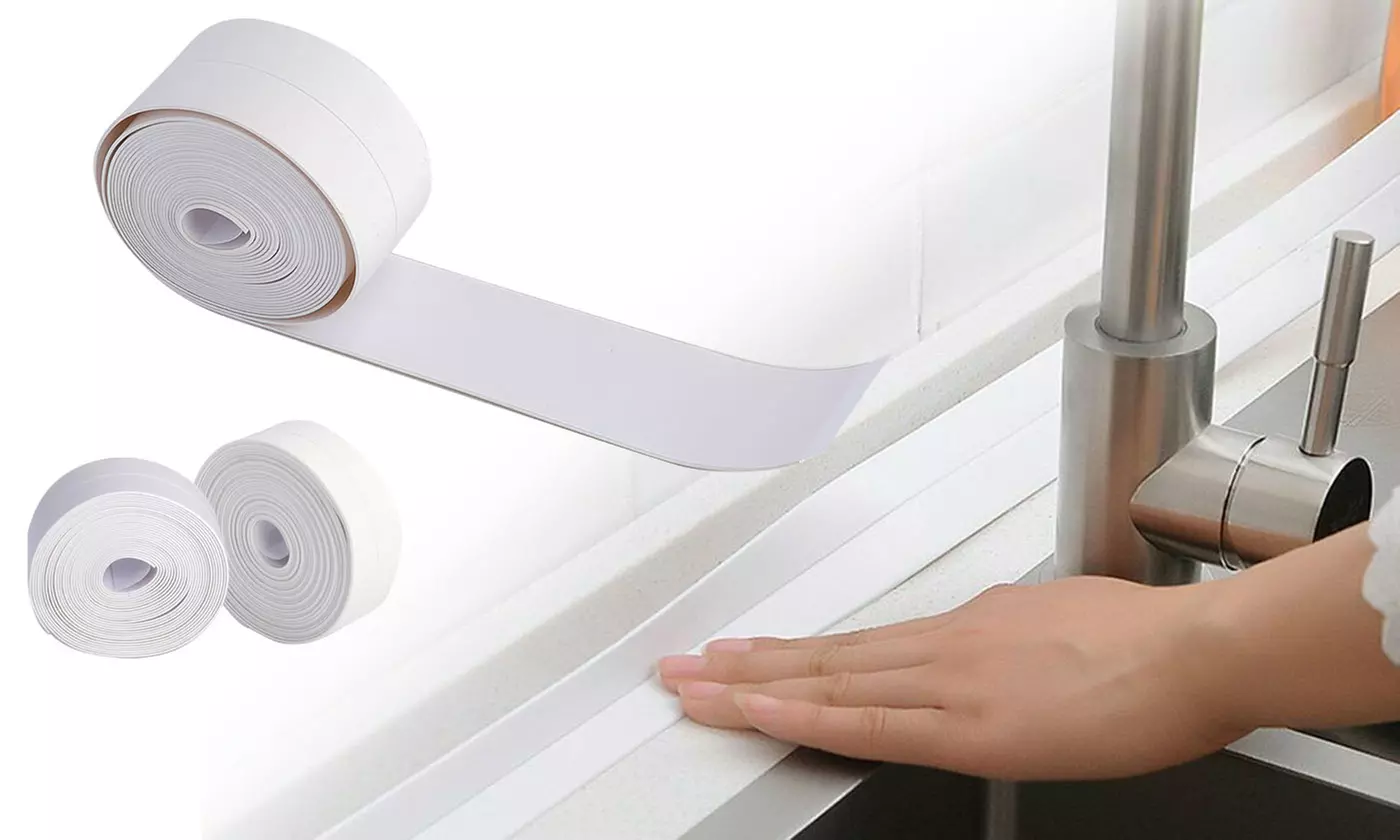 PVC Self Adhesive Caulking Sealing Tape for Kitchen Sink Toilet Bathroom