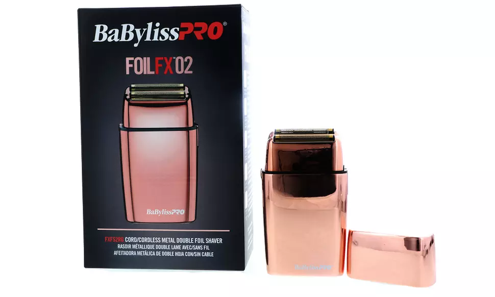 BaBylissPro RoseFX FoilFX02 Cord/Cordless Metal Double Foil Shaver - Primary Image