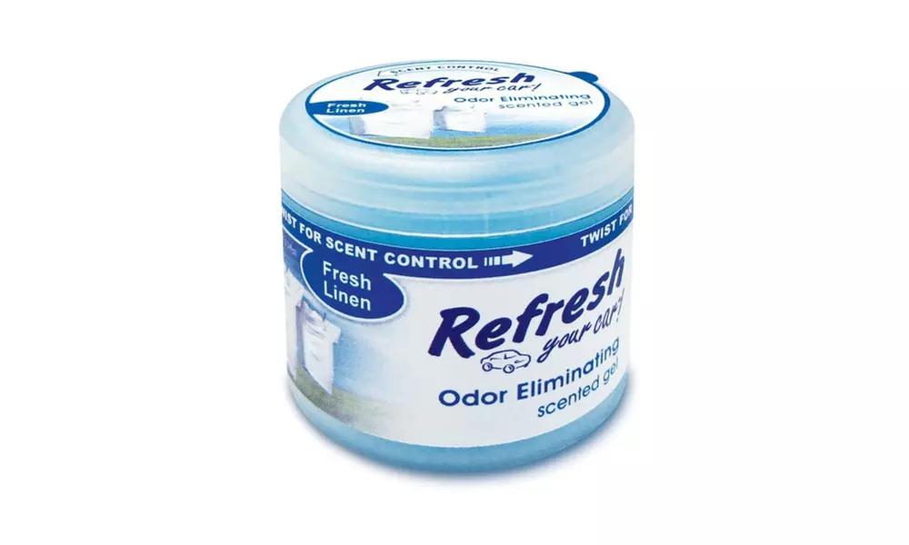 Refresh Your Car! Gel Can Scents Air Fresheners (4 Pack)