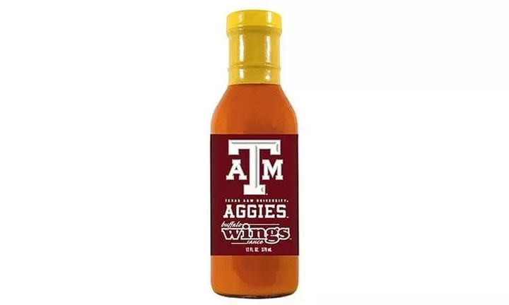Hot Sauce Harrys 1739 TEXAS A & M Aggies Buffalo Wings Sauce - 12oz - Primary Image