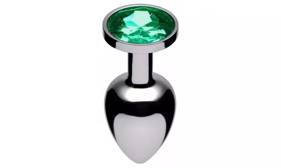 Jewel Emerald Anal Plug - Primary Image
