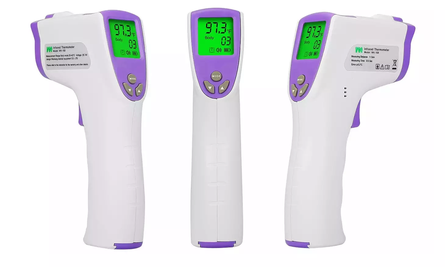 Forehead Thermometer Contactless Infrared Digital LCD Instant Body Temperature - Primary Image