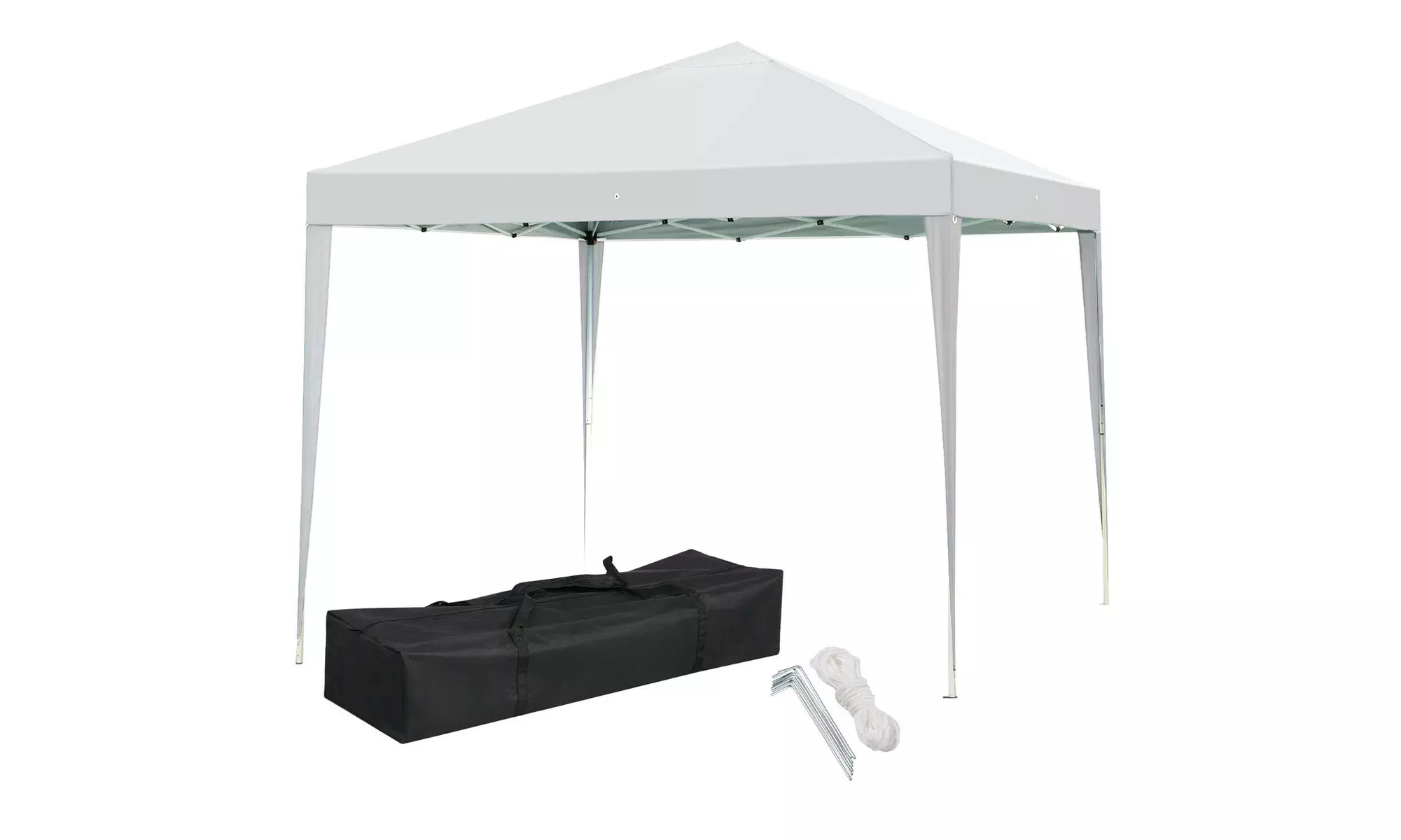 10x10 Ft EZ Pop Up Canopy Folding Gazebo Tent Patio Wedding Party Tent Folding - Primary Image